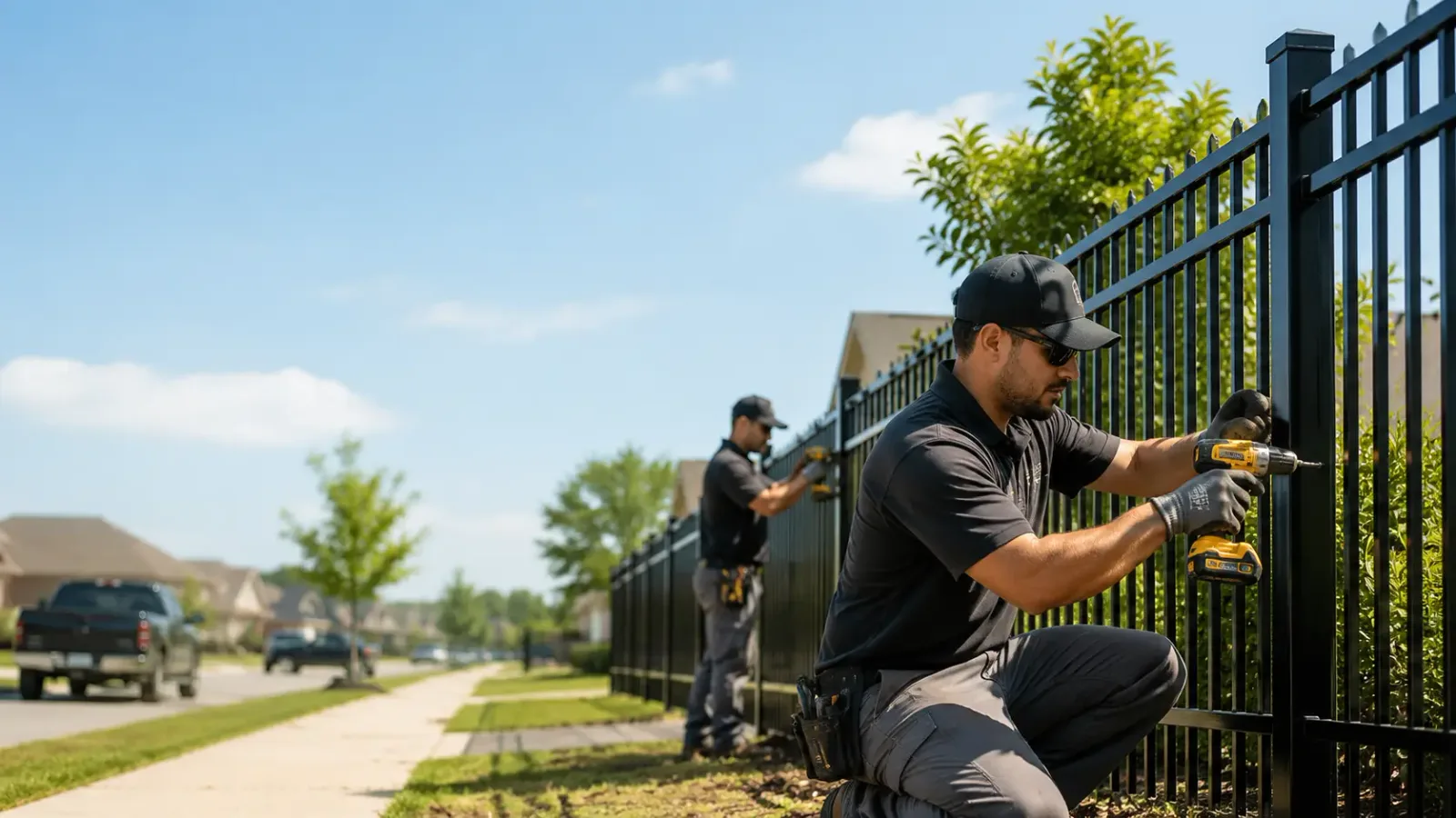 Metal Fence Installation in Sarah, MS